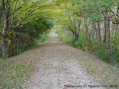 Road leading to Little Pennsylvania Cemetery, Pleasant Twp., Franklin County, OH